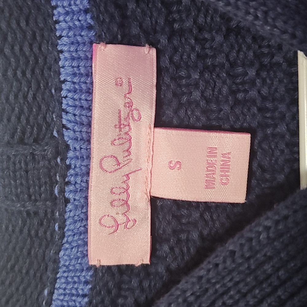 Lilly Pulitzer sweater; Full Zip - Picture 5 of 14